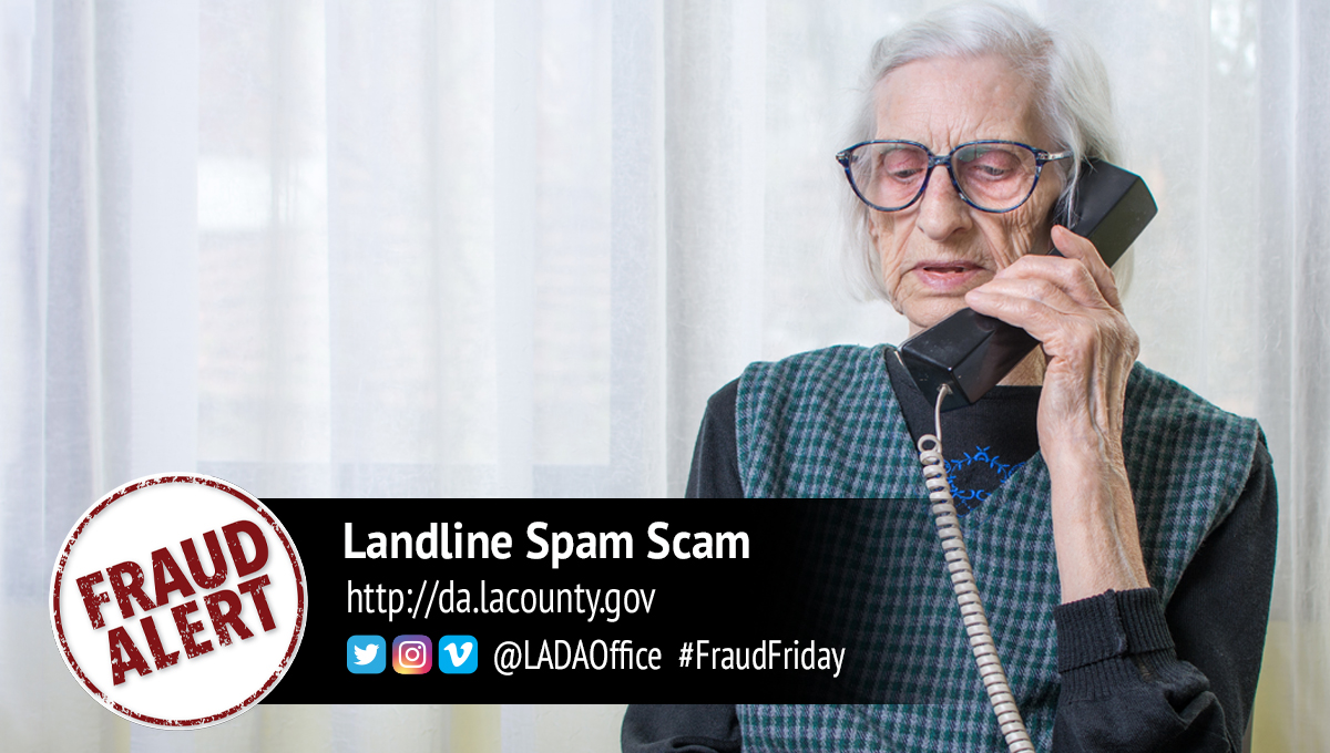 how to spam a landline